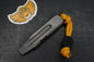 RARE++ 4t5 Design Ares Pry Bar Textured Titanium w/ Playge Skall Bead