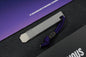 NEW Notorious EDC Dirty Deeds Stonewashed Ti Pry w/ Custom Bead