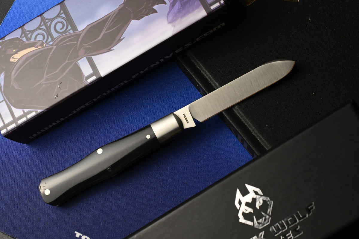 NEW Jack Wolf Coffin Gateway - Black Bone / Satin 14C28N