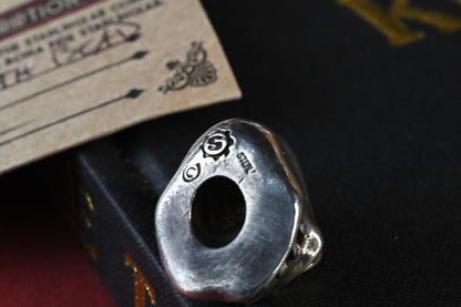 RARE Starlingear .925” Silver “RAZORTOOTH” Series 3 Bead w/ COA Re Playge