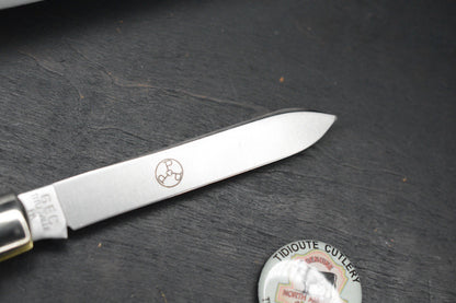 NEW Great Eastern Cutlery New Town Physician - Black Raspberry Jigged Bone