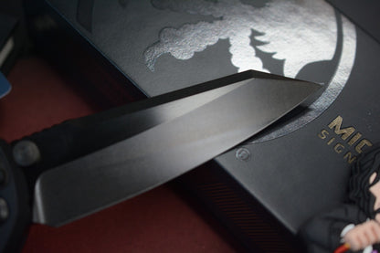 NEW Microtech Socom Elite Warcom SHADOW - Carbon Fiber Inlays w/ Playge Bead +