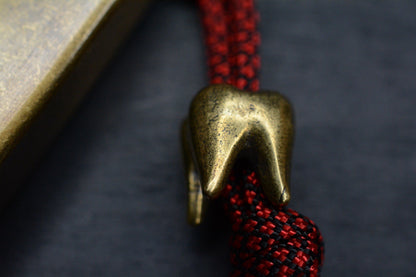 RARE Wild Bill Fist Filler Brass Bottle Opener w/ Custom Molar Re JRW Microtech