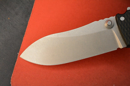 NEW Demko USA Made (Full Width) AD20 Butcher Magna Black G-10 w/ CKF Bead