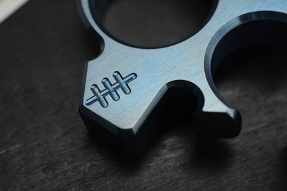 NEW Copper Shed Shed Head V6 Ano Ti Bottle Opener w/ Timascus Bead Re Microtech