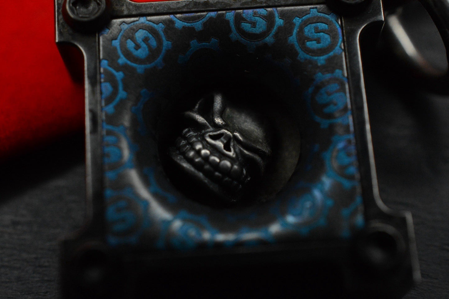 RARE Steel Flame Starlinger x Bruiser KillboX - Sterling Silver / Niobium