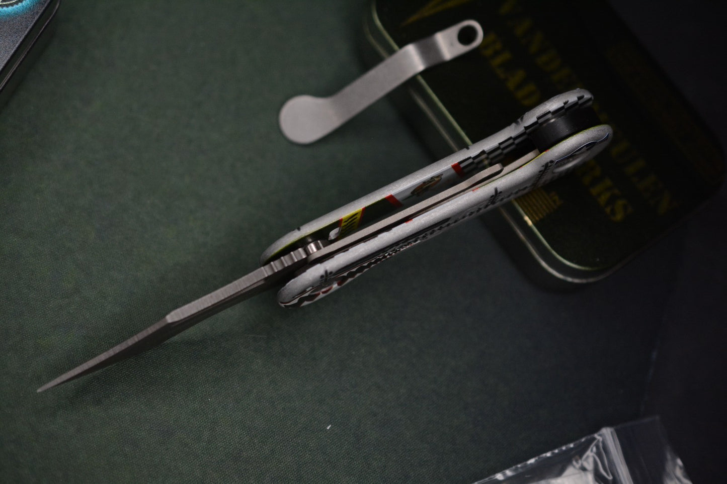 LIMITED EDITION KeyBar x Vandermullen Warthog - Custom Blade & Pocket Clip