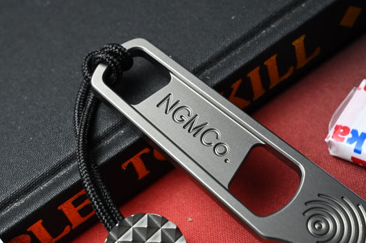 NEW Nice Guy Machine Co Pouch Princess Micro Blast Ti Pry NGMCo w/ TKW Curator
