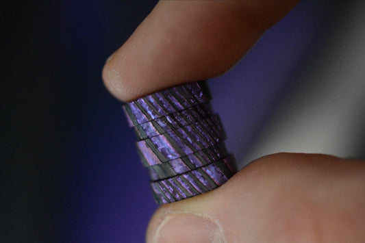 RARE++ Collin’s Trace “The End” XL Premium Purple Zircuti Bead