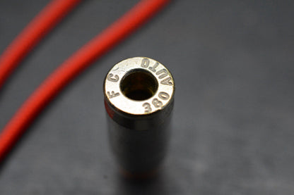 NEW TKW Creations Hi-Detail Ti/ Brass Bullet Lanyard Bead