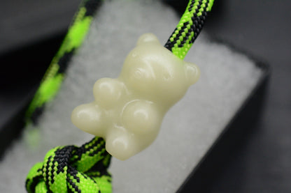 NEW Urban EDC Gummy Bear Lanyard Bead - GITD Material USA MADE