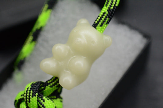 NEW Urban EDC Gummy Bear Lanyard Bead - GITD Material USA MADE