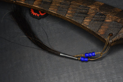 NEW Monkey Edge x RMJ Gold Point Red Stick - Hard Maple Fire Branded w/ Braid