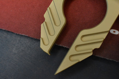 New Pharaoh EDC Matte Brass Bottle Opener w/ COA & Brass Molar Bead