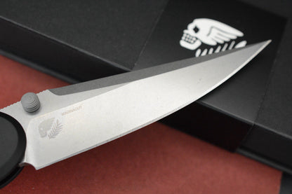 RARE Protech x Peace Neighbor Avalon - Stonewash Magnacut 4.25” Manual Button