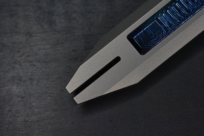 RARE Arcane Design Space Bar Titanium Anodized Timascus w/ Micro Bits