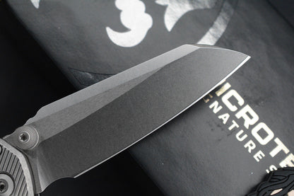 RARE Microtech MSI MINI -  Marfione Selects / Fluted Titanium w/ John Wick Pack