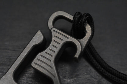 NEW Nice Guy Machine Co Minion Ti Pry NGMCo w/ TKW F**k Face Bead