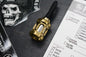 RARE Griffin Combat Modular Satin Brass/ Ti Lantern Lanyard Bead w/ COA SOLD OUT