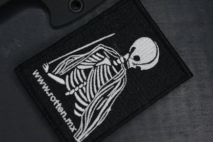 NEW Kopis Designs x Ed Calderon L-Via Field Knife Matte 154CM w/ Trainer & Patch