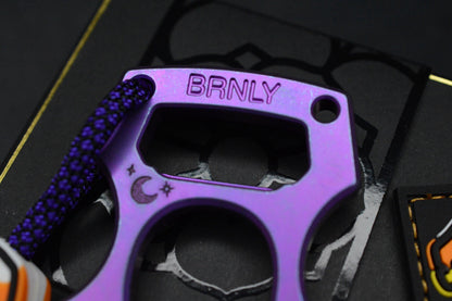 NEW BRNLY Cypop Halloween Toothy Purple LE - Engraved Bottle Opener w/Skull Bead