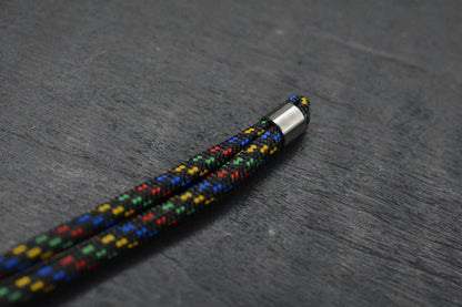 NEW Ti2 Design Tri TRD Color Layered Ti Lanyard Bead - Re Playge Microtech