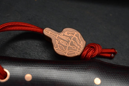 NEW Jack Wolf x LT Wright Vampire Hunter /Crimson Canvas Micarta /AEB-L USA MADE