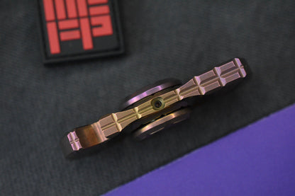 NEW Monkey Edge x Steve Ryan Orbital Frag Oil Slick Ano w/ME Patch Re Microtech