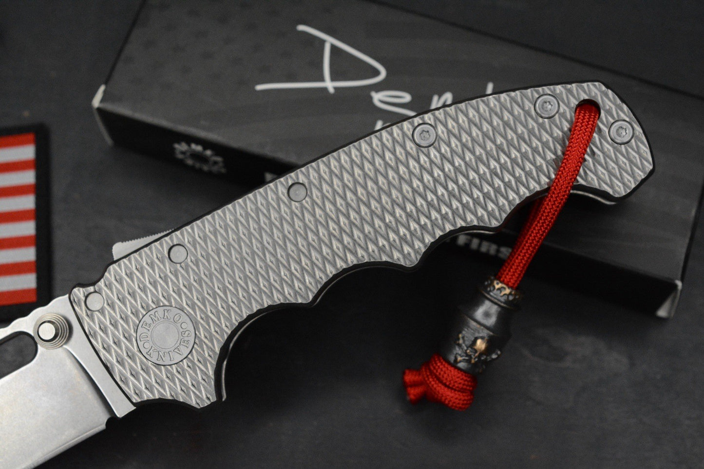 NEW Demko AD20 Full Size Textured Ti Magnacut Shark Lock USA MADE EXCLUSIVE
