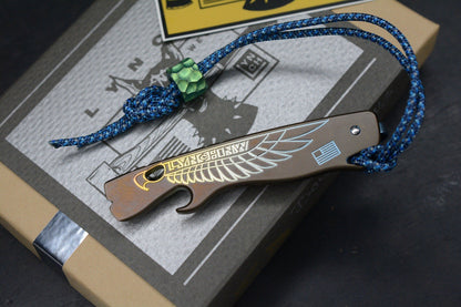 NEW Lynch Northwest V2.7 Double Wing Makers Choice Ano Pry w/ Custom Bead & COA