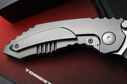 RARE Dalibor Bergam Knives DRACO - Integral Ti / Polished SW S90V w/ Hardware