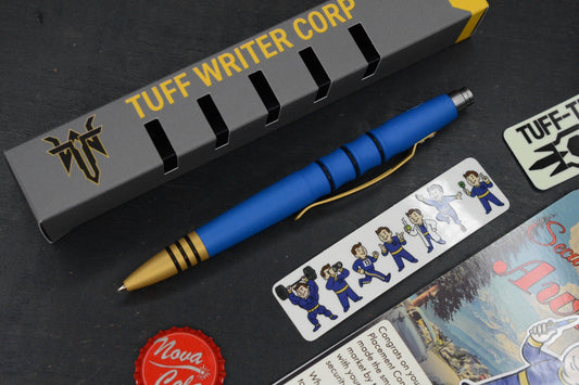 NEW Tuff Writer Corp Fallout Edition TUFF-TEC Aluminum Tactical Pen w/ Extras