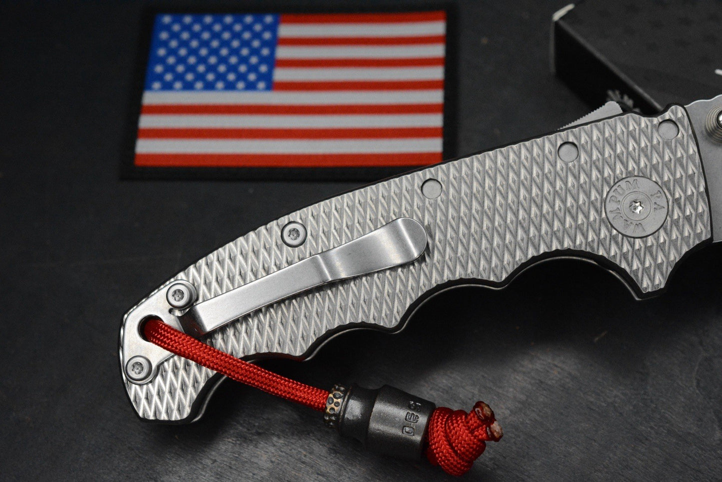 NEW Demko AD20 Full Size Textured Ti Magnacut Shark Lock USA MADE EXCLUSIVE