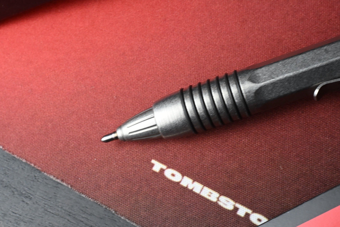 RARE Microtech Siphon I|Stainless Tactical Pen Stonewashed SN 102 2023
