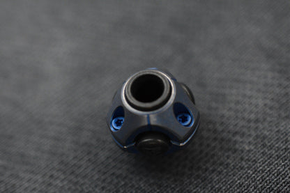 NEW Copper Head Metal Works x Custom Knife Factory Blue Ti Bead