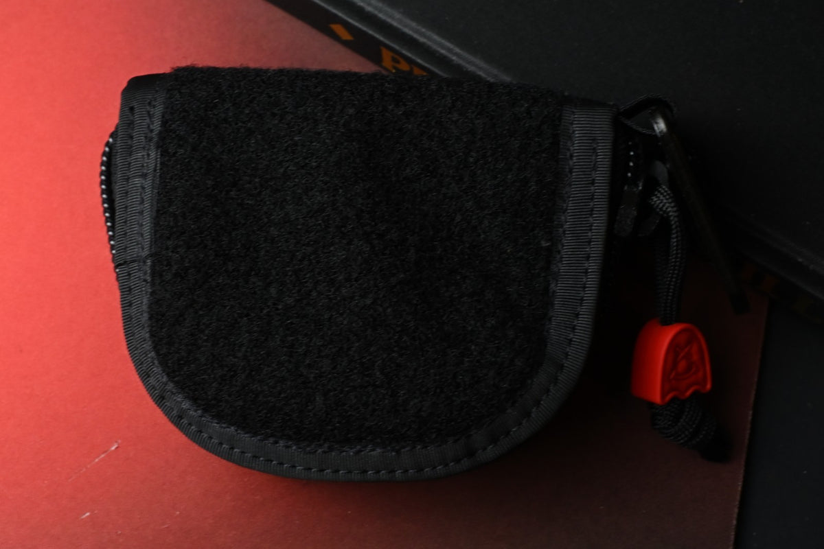 RARE SOE Organizer Pouch - Black / Red 5” w/ Wkrmn Bead