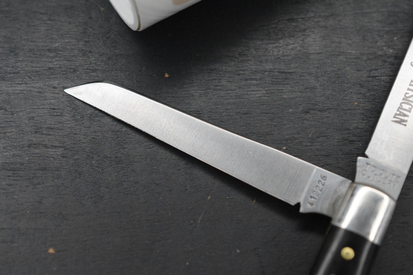 NEW Great Eastern Cutlery The New Town Physician - Gabon Ebony # 412226