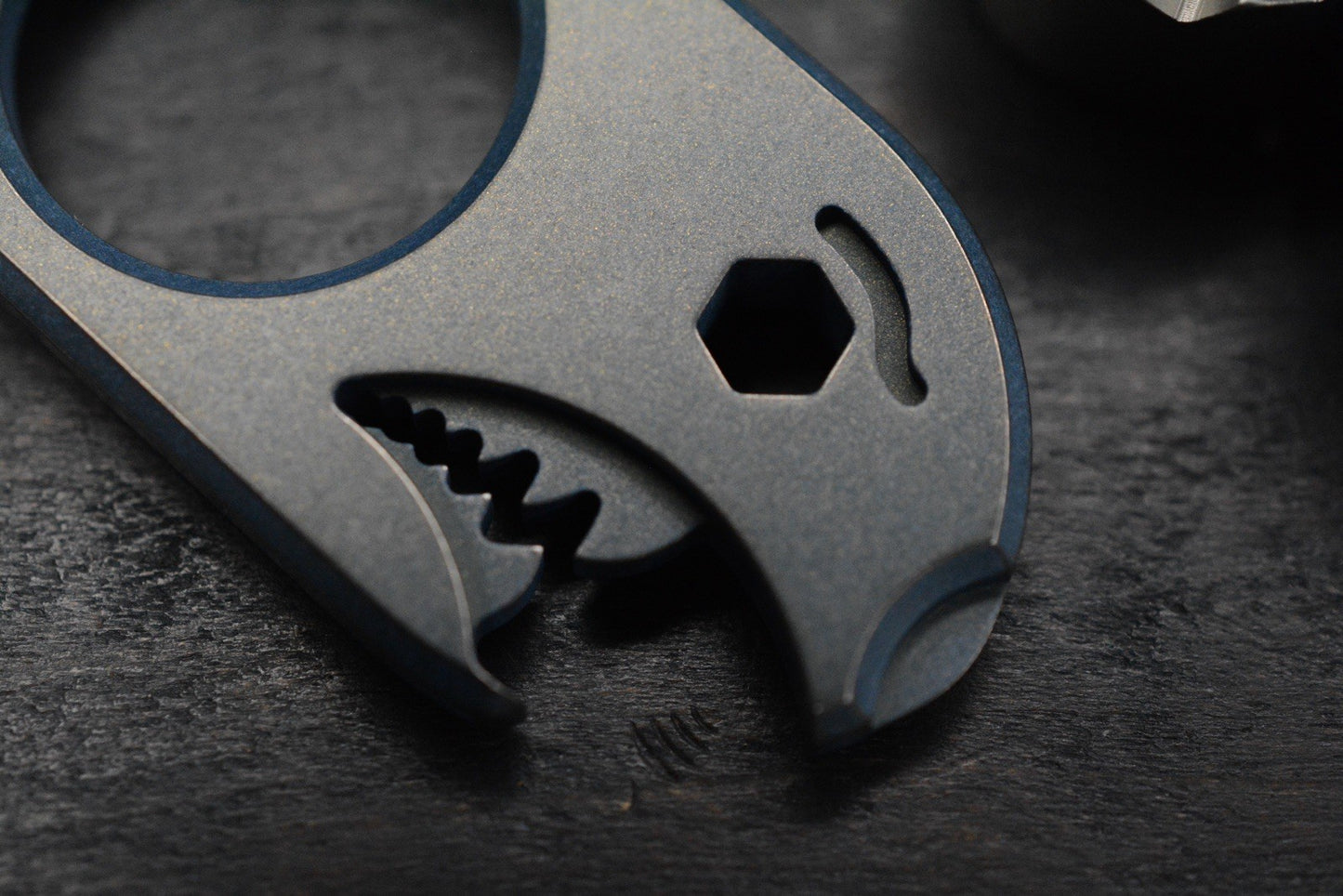 NEW Notorious EDC Baby Bomb - Northern Lights Cerakote Ti w/ TKW Curator