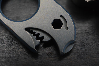 NEW Notorious EDC Baby Bomb - Northern Lights Cerakote Ti w/ TKW Curator
