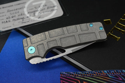 NEW Oz Machine Co Roosevelt Standard - Dark Mag Scales / Teal Accents / MagnaCut