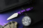 NEW TKell Wharnie EDC PB&J Edition - Distressed MagnaCut / Purple G10 Ltd Ed