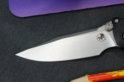 NEW Microtech SocomDelta RAM-LOK Aluminum Black/ M390 w/John Wick Pack & Bead