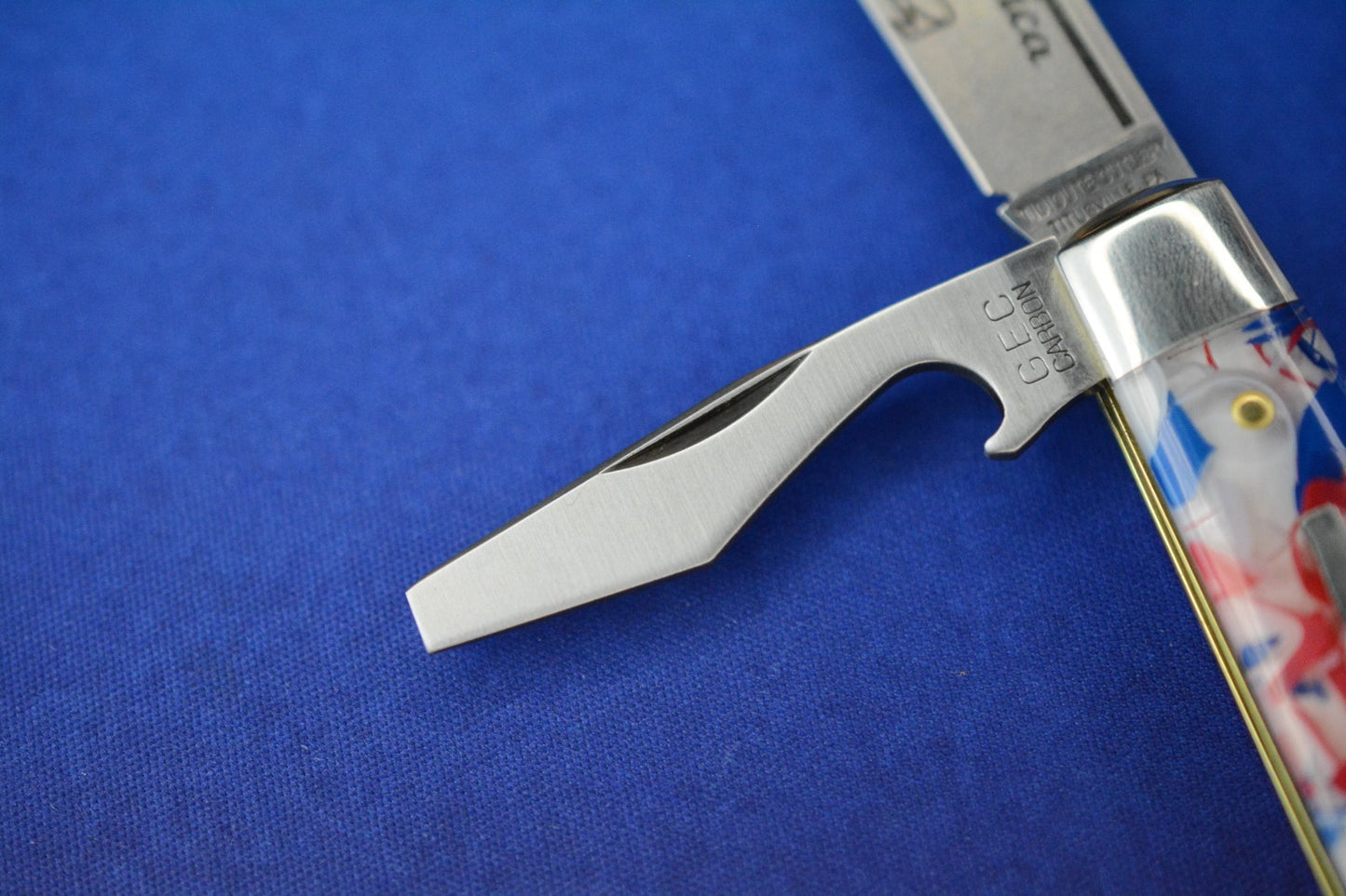 NEW Great Eastern Cutlery Tidioute 1095 Crown Lifter - 250th American Confetti