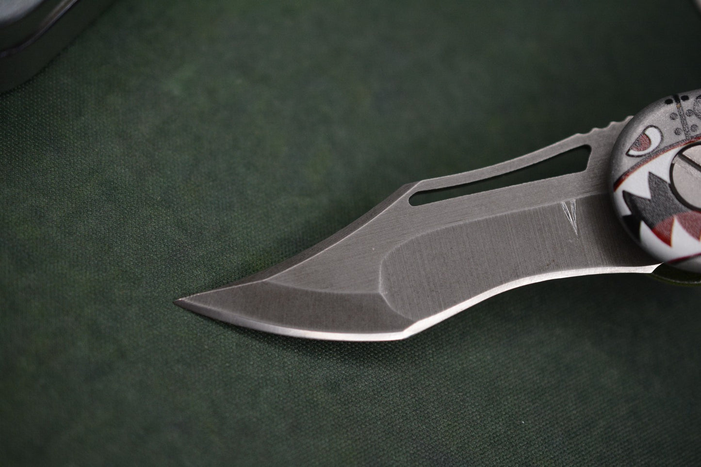 LIMITED EDITION KeyBar x Vandermullen Warthog - Custom Blade & Pocket Clip