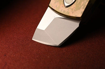 RARE D Rocket x Audacious Concepts Nana’ Slice Ltd Ed - Ti IMP Scissor Folder