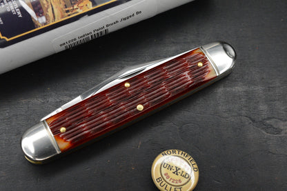 NEW Great Eastern Cutlery Indian Paintbrush Jigged Bone - Texas Stogie 981226