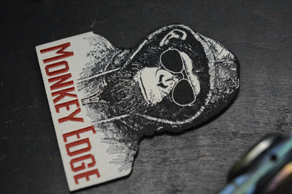NEW Monkey Edge x Steve Ryan Orbital Frag Oil Slick Ano w/ME Patch Re Microtech