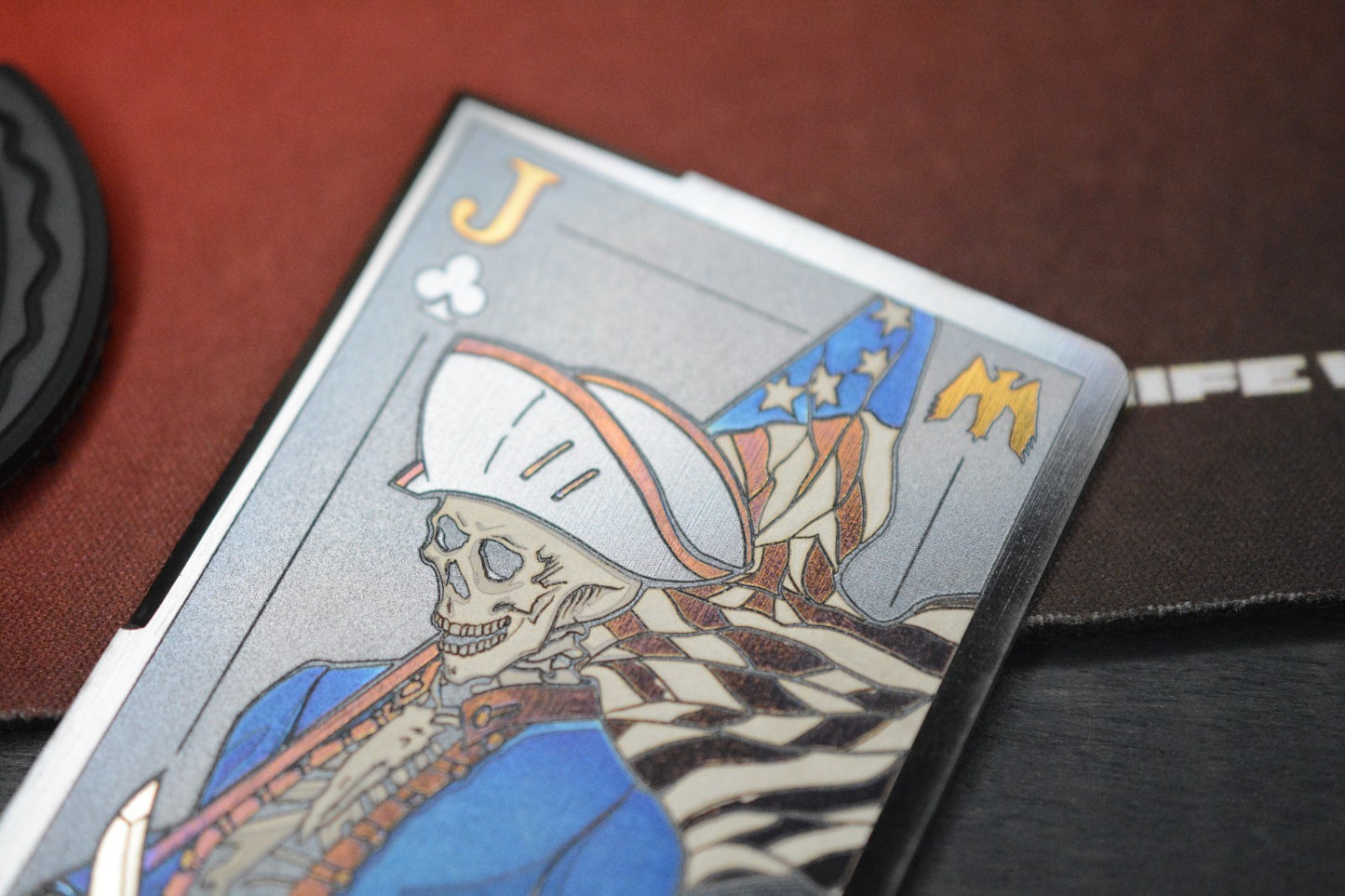 RARE Mummert Cutting Card - Patriot Jack LTD ED w/ Ed’s Manifesto Patch