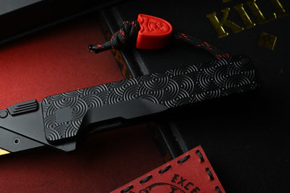 RARE Exceed Designs x Urban EDC TiRant Ultra Ti Chaos Seigahai w/Skiff Bearings