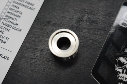 NEW Griffin Combat Stacker V2 Satin Titanium Bead Re Playge Microtech